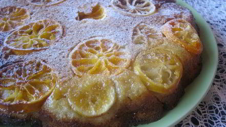 Рецепт цитрусового пирога-перевертыша