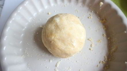 Рецепт творожного пирога с миндалем