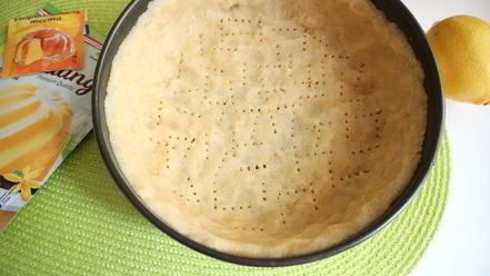 Рецепт творожного пирога с миндалем