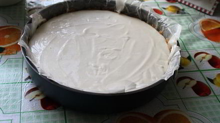 Рецепт творожного пирога с вишней