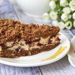 Рецепт Творожного торфяного пирога с черносливом