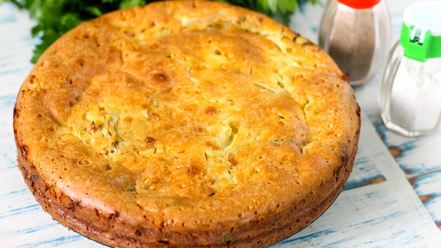 Рецепт заливного пирога с капустой на сметане