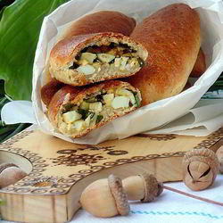 Рецепт Гречневых пирожков с луком и яйцом