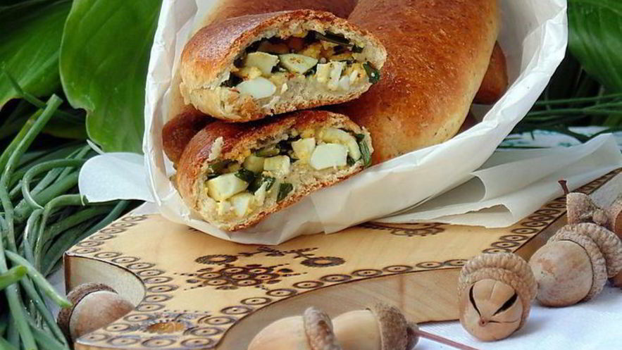 Рецепт гречневых пирожков с луком и яйцом