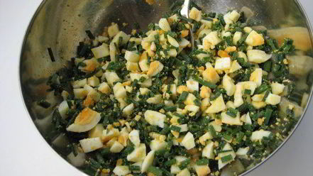 Рецепт гречневых пирожков с луком и яйцом