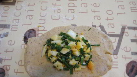 Рецепт гречневых пирожков с луком и яйцом