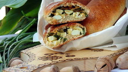 Рецепт гречневых пирожков с луком и яйцом