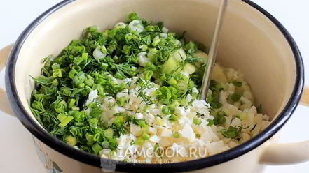 Рецепт кутабов с картофелем и сыром