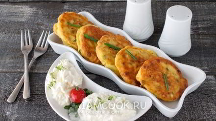 Рецепт ленивых пирожков с яйцом и зеленым луком