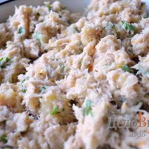 Рецепт Начинки для пирожков из вареного мяса и картошки