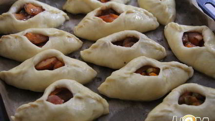 Рецепт открытых пирожков с абрикосами