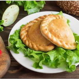 Рецепт Пирожков с баклажаном и перцем