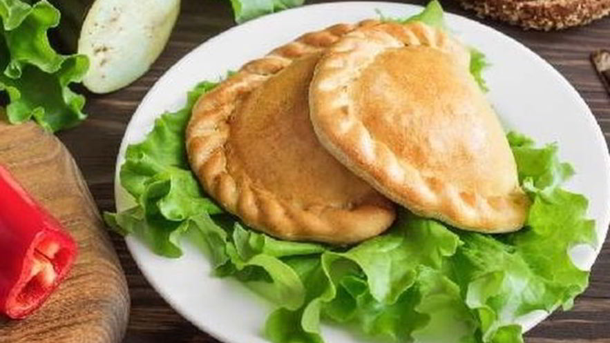 Рецепт пирожков с баклажаном и перцем