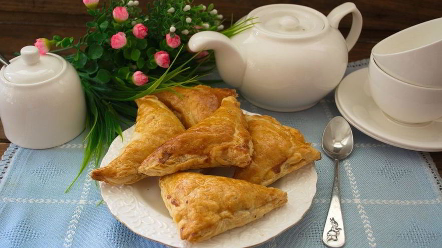 Рецепт пирожков с белыми грибами