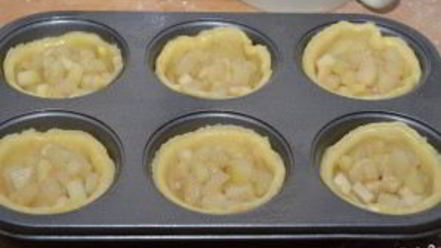 Рецепт пирожков с грушами