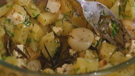 Рецепт пирожков с картофелем, фетой и розмарином