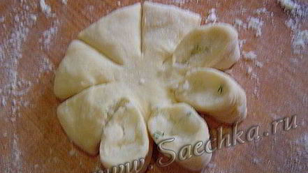 Рецепт пирожков с картошкой цветы