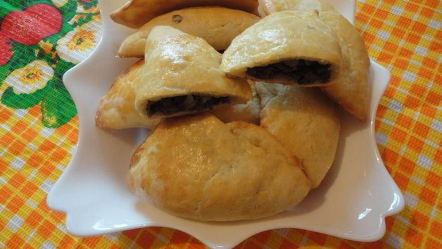 Рецепт пирожков с начинкой из куриных сердечек