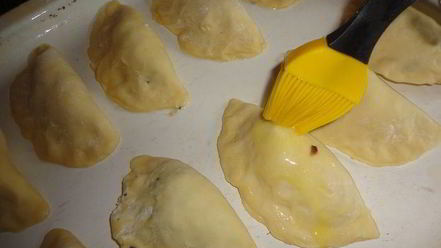 Рецепт пирожков с начинкой из куриных сердечек