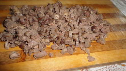 Рецепт пирожков с начинкой из куриных сердечек