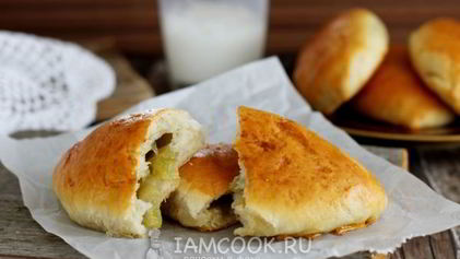 Рецепт Пирожков с ревенем