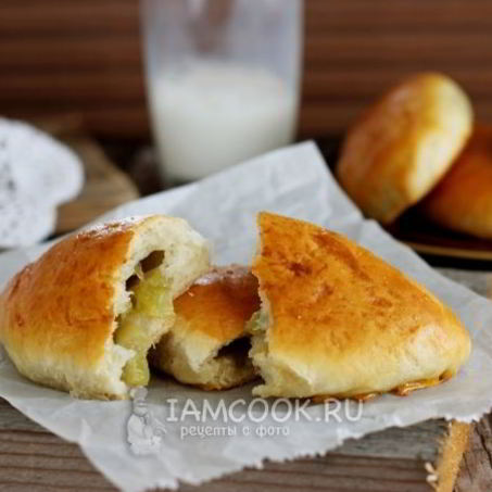 Рецепт Пирожков с ревенем