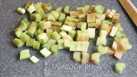 Рецепт пирожков с ревенем