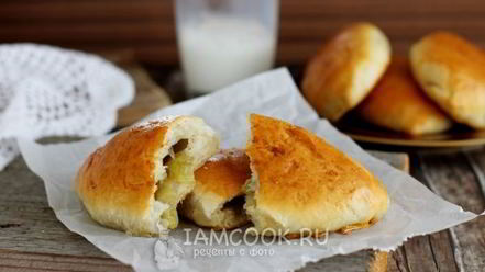 Рецепт пирожков с ревенем