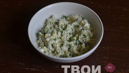 Рецепт пирожков с рисом и яйцом