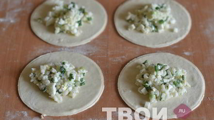 Рецепт пирожков с рисом и яйцом