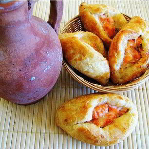 Рецепт Пирожков с семгой