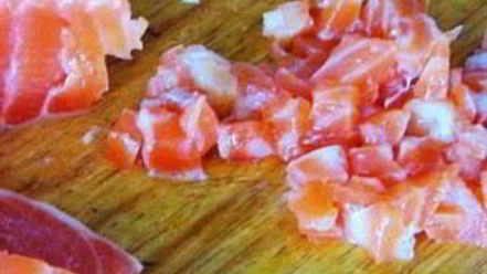 Рецепт пирожков с семгой