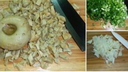 Рецепт пирожков с солеными грибами