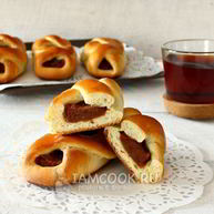 Рецепт Пирожков с сушеными яблоками