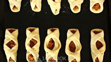 Рецепт пирожков с сушеными яблоками