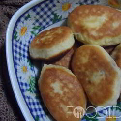 Рецепт Пирожков с творогом на сковороде