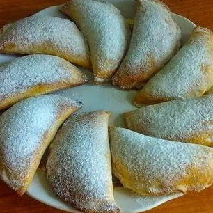 Рецепт Пирожков с творожно-банановой начинкой