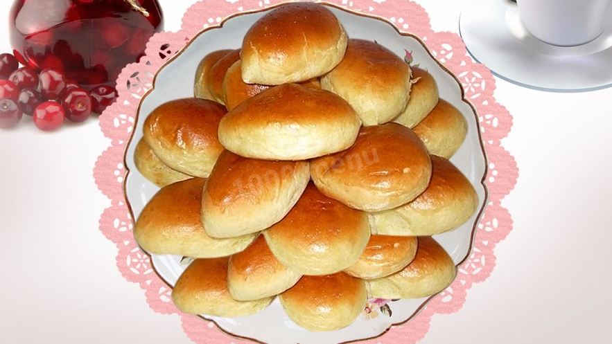 Рецепт пирожков с вареньем из дрожжевого теста