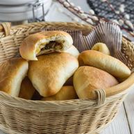 Рецепт Постных пирожков с картошкой и грибами