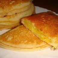 Рецепт Творожных блинов-пирожков с начинкой