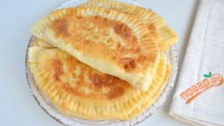 Рецепт вкусных кутабов с сыром и зеленью