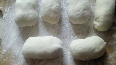 Рецепт жаренных пирожков со сливами