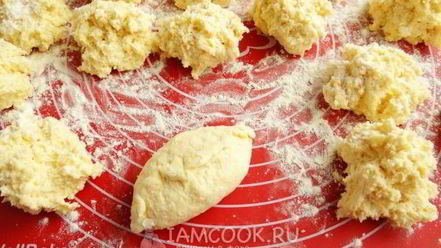 Рецепт жареных пирожков из творожного теста