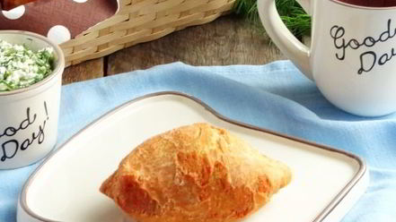 Рецепт жареных пирожков из творожного теста