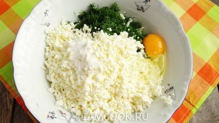 Рецепт жареных пирожков из творожного теста