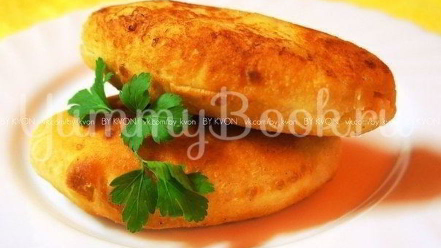 Рецепт жареных пирожков на кефире с картошкой