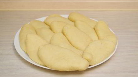 Рецепт жареных пирожков с джемом