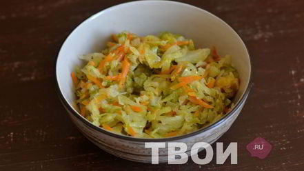 Рецепт жареных пирожков с капустой