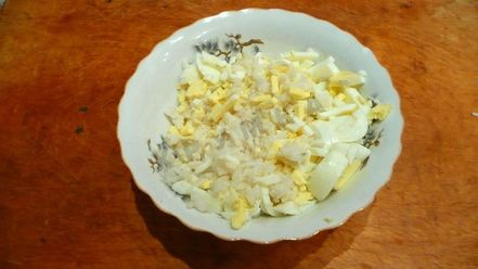 Рецепт жареных пирожков с рисом, яйцом и зеленым луком