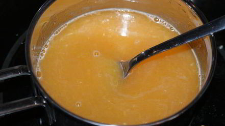 Рецепт апельсинового пирожного